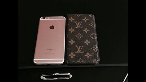 louis vuitton iphone 6s plus folio case|louis vuitton silicone case iphone.